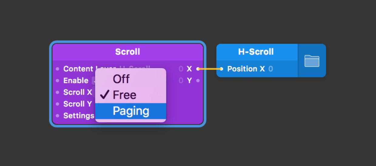 Paging is synonymous with carousel and horizontal-scrolling in this tutorial.