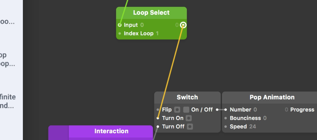 Make sure you connect to the Turn On input of the [Switch](../../documentation/patches/builtin.switch.html), not Flip.