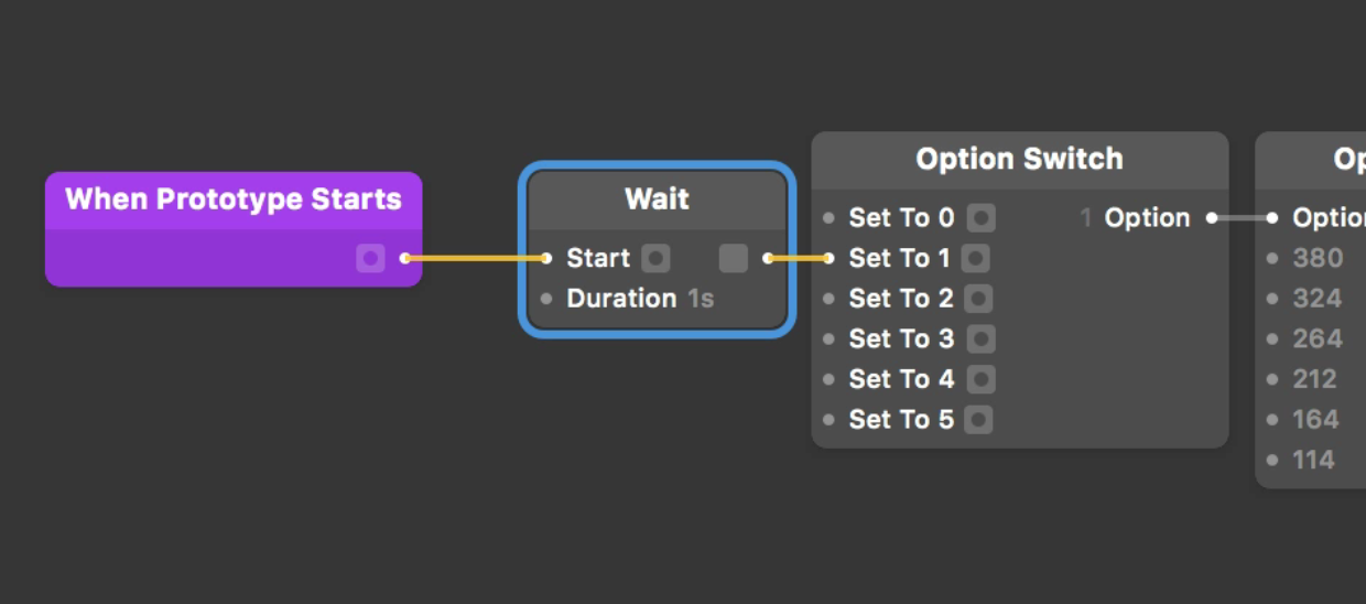 Make sure the [Wait](../../documentation/patches/builtin.waitTimer) patch connects to the Set To 1 input.