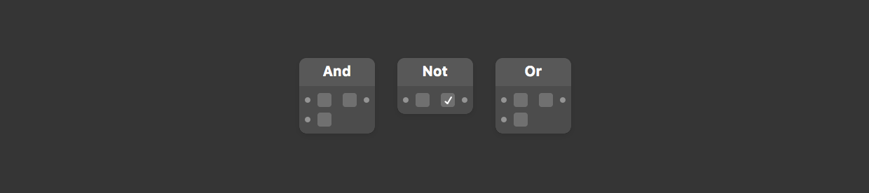 Comparison operators in Origami.