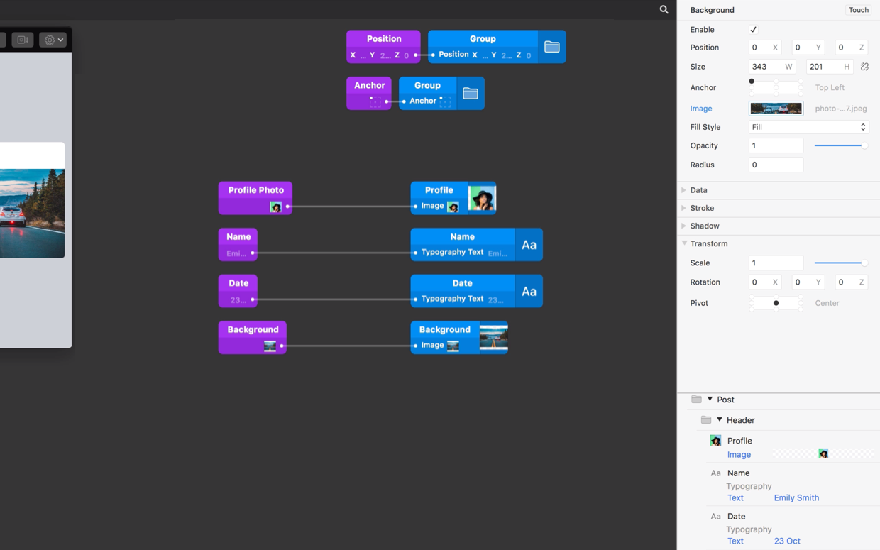 Origami Studio — Create a Component