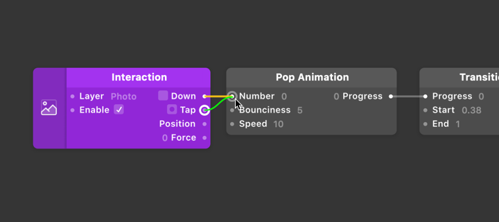 Creating a new connection to an input will replace an older one.