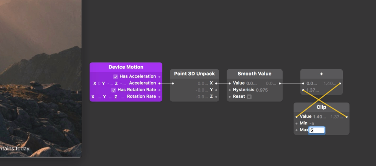 If you have 'Highlight Feedback Connections' enabled in preference you'll see red connections.